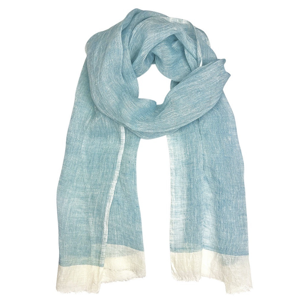 Handwoven Linen Scarf