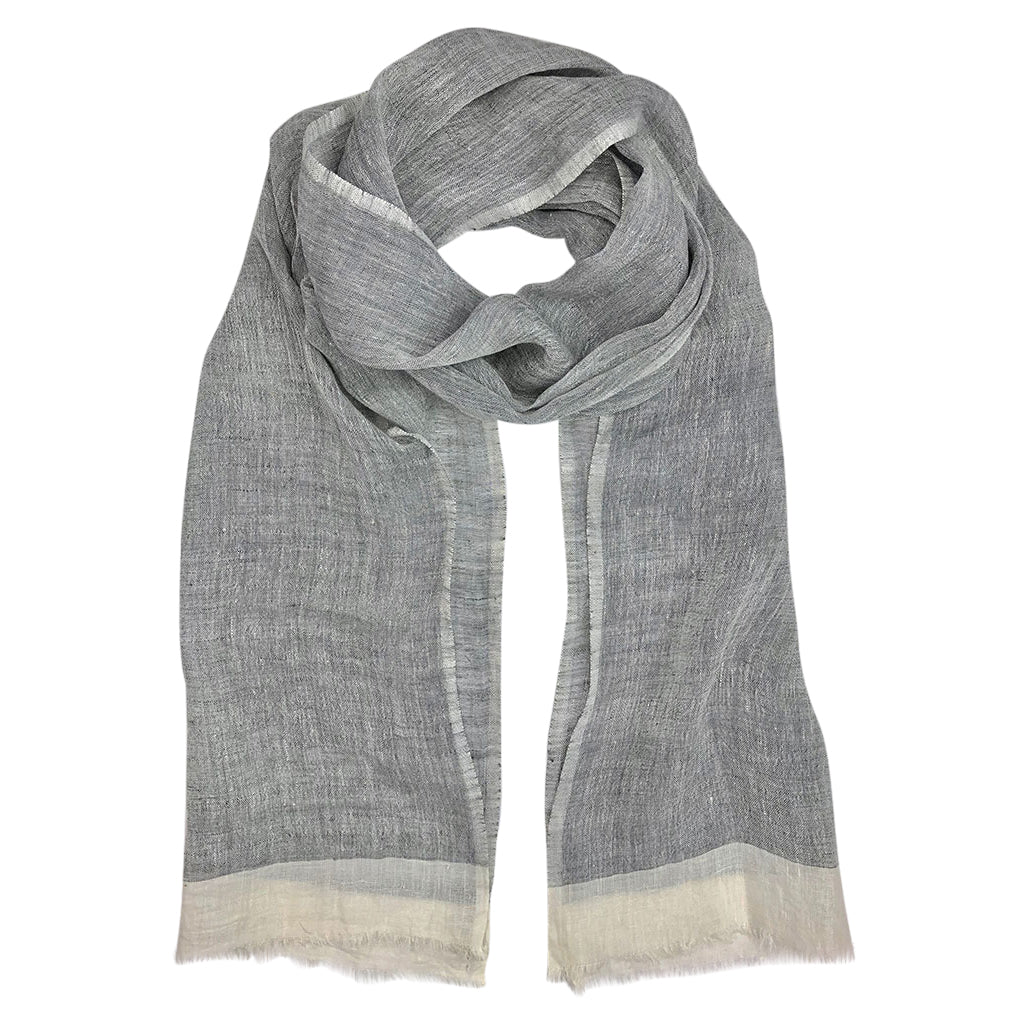 Handwoven Linen Scarf
