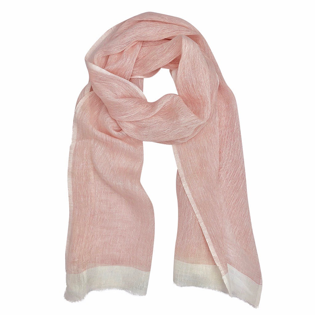 Handwoven Linen Scarf