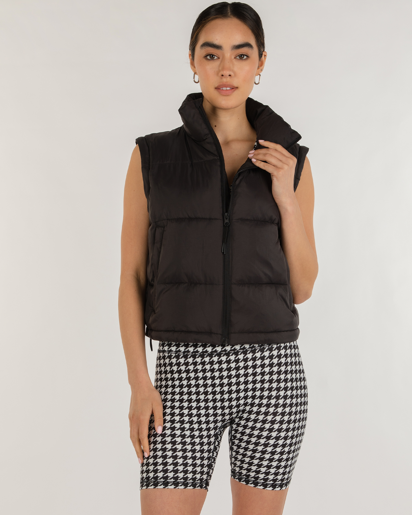 On The Go Puffer Convertible Jacket Vest