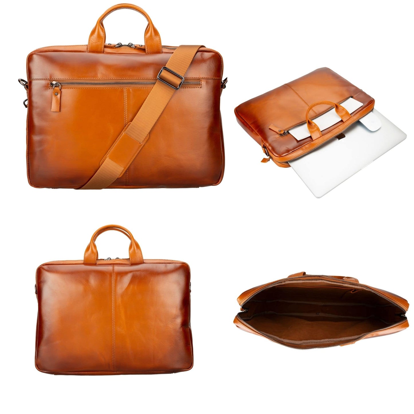 NEW | Afton Genuine Leather MacBook Sleeve and Bag