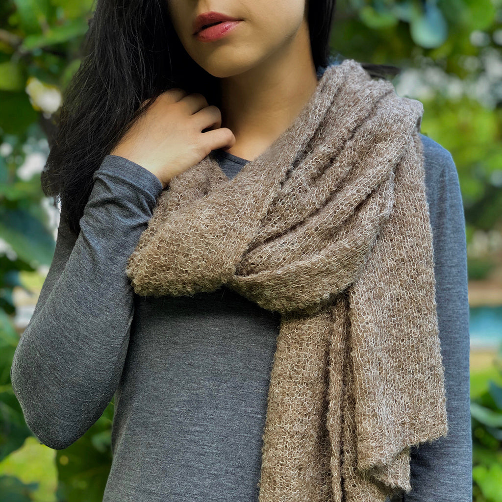 NEW | Oversized Alpaca Scarf
