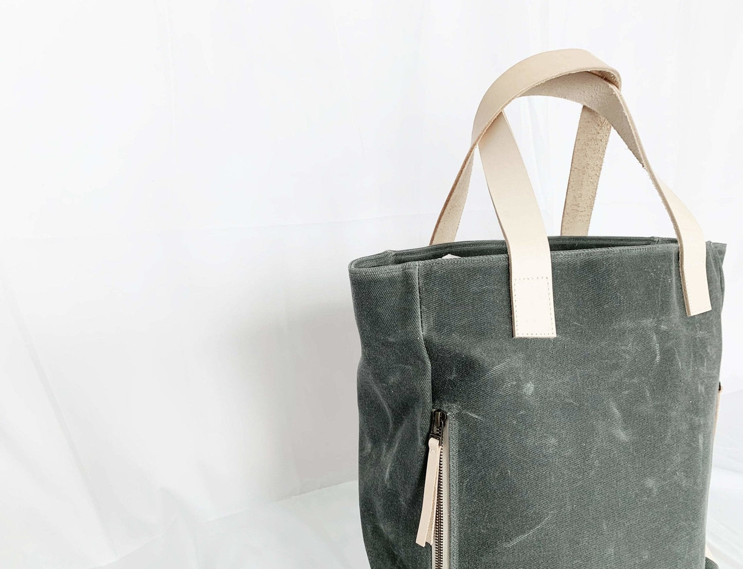 NEW | Morning Person Wax Canvas Bag