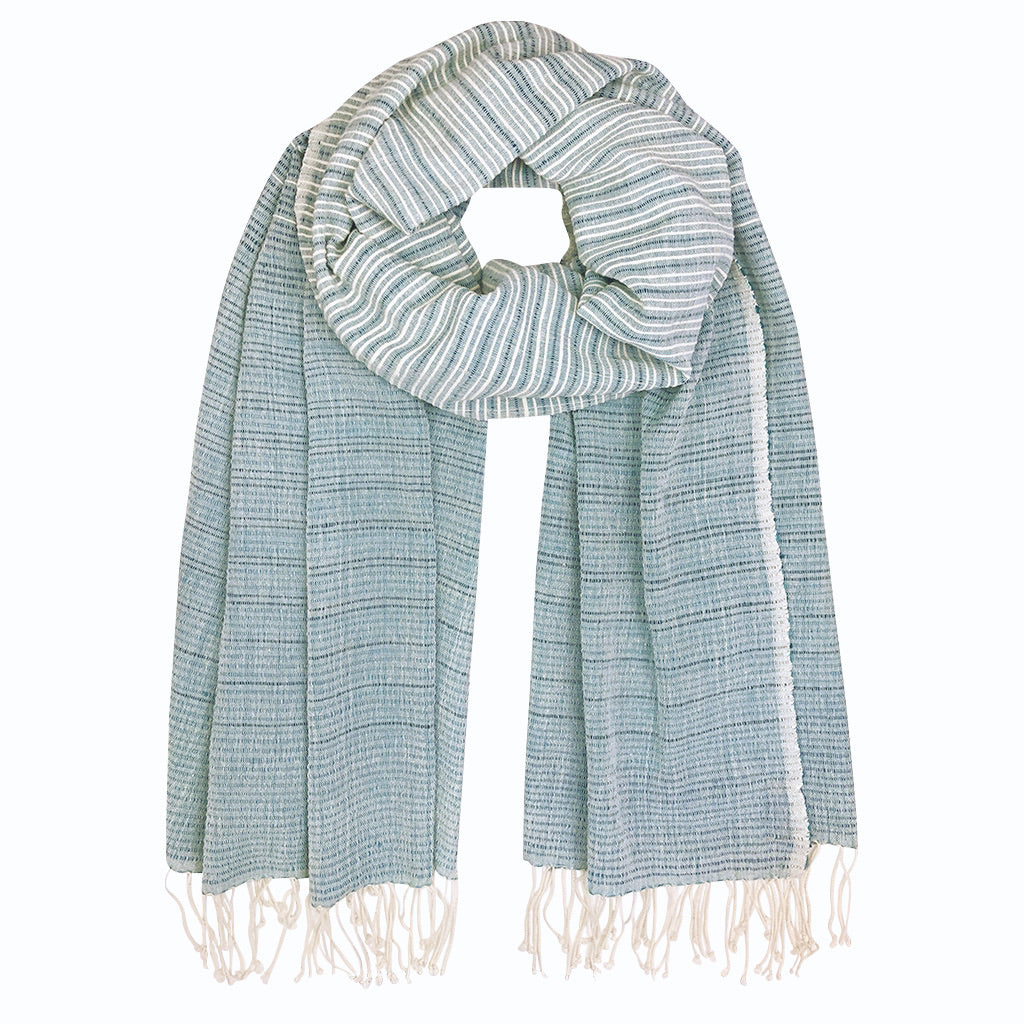 NEW | Handwoven Cotton Wrap Scarf
